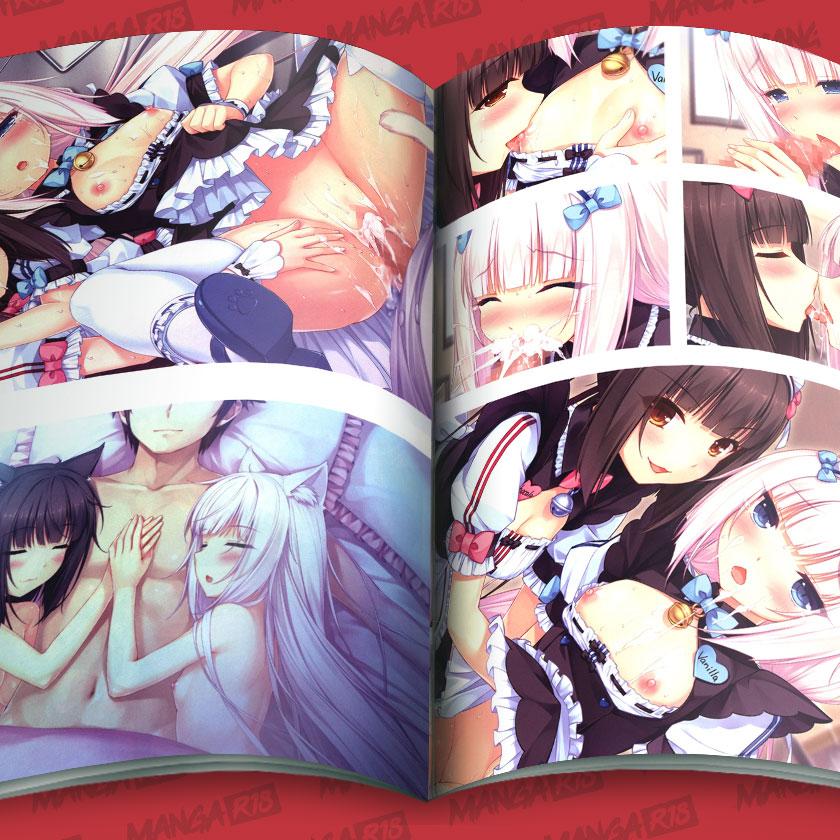 Nekopara Artworks Vol 1 catgirl maid bikini lingerie nekopara