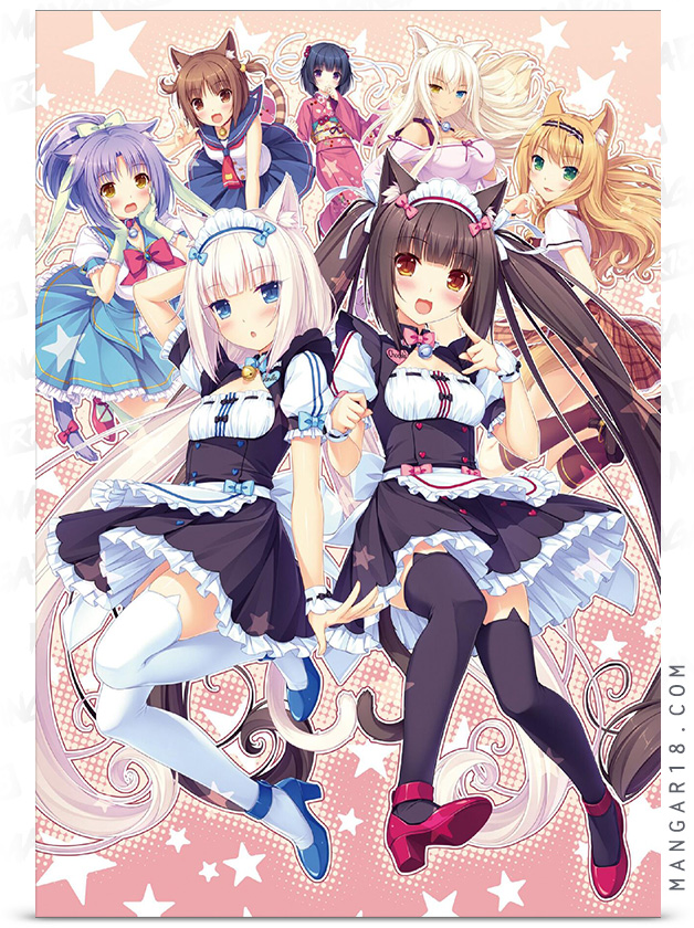 Nekopara Artworks Vol.1 by Sayori... artbook nekomimi full color collectible kemonomimi